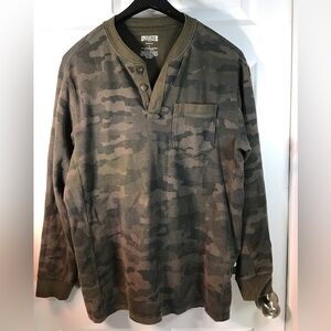 Duluth Trading Co Men's Camouflage Long Sleeve Shirt